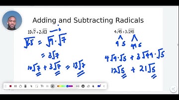 87. Adding and Subtracting Radicals Made Easy for Middle Schoolers