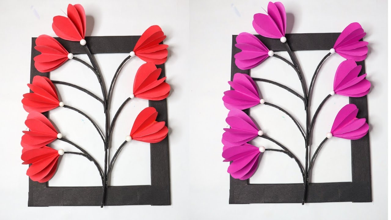 Amazing Wall Hanging Paper Craft Handmade Paper Wall Hanging