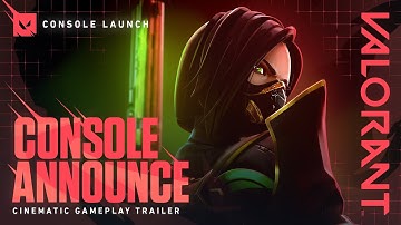 VALORANT CONSOLE ANNOUNCE // Gameplay Trailer - VALORANT