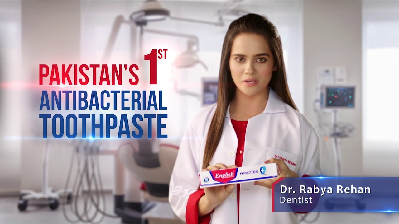 Pakistan's 1st Antibacterial toothpaste YouTube