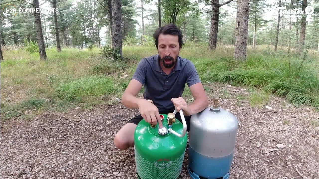 Adaptateur pour Remplissage de Bouteille Gaz Camping : GPL Propane