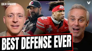 Why Ohio State’s defense is one of the best in HISTORY | Colin Cowherd College Football