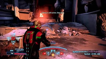 Mass Effect 3 Multiplayer Gameplay - Drell Assassin Infiltrator + Venom