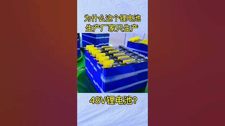 第47集 這個鋰電池廠家為什麼只生產48V的磷酸鐵鋰電池呢？ 48V LiFePO4 battery - 天天要聞