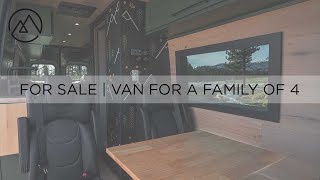 FOR SALE | OFFROAD-OFFGRID SPRINTER 170 | FAMILY OF 4