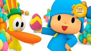 🐰 POCOYO &amp; NINA - ¿Quién ha robado los huevos de Pascua? [123 min] CARICATURAS y DIBUJOS ANIMADOS