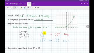 Algebra 2/ Trigonometry Unit 6 Study Guide 2
