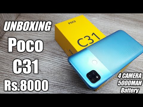 Poco C31 Unboxing - New Budget King ?