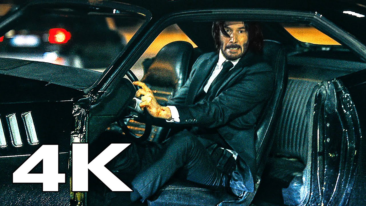Todas as melhores cenas de John Wick 🌀 4K 