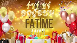 FATİME - Doğum Günün Kutlu Olsun Fatime Resimi