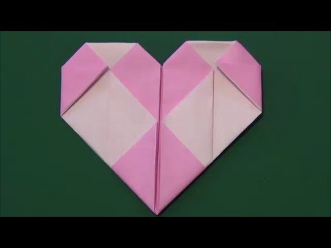 画用紙に描く‼️　HEART。 Origami 