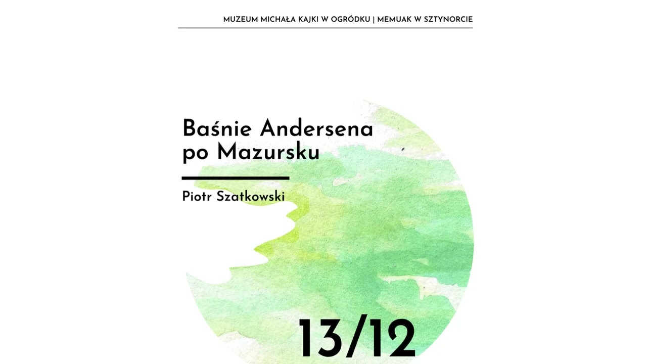Baśnie Andersena po mazursku | Piotr Szatkowski