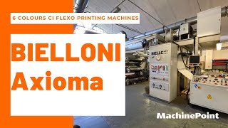 BIELLONI Axioma 6 Colours CI Flexo Printing Machines | BIELLONI Machines