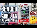 🍕 Pizzeria de 🇺🇸 abrió en 🇦🇷 Buenos Aires - ¿será popular Sbarro? 🤔