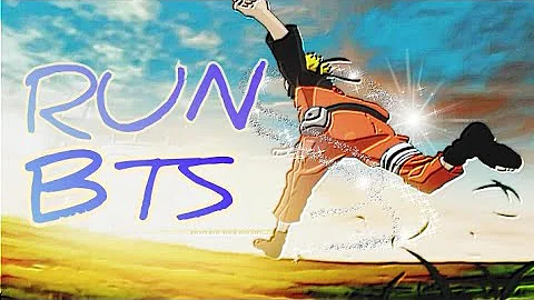 ANIME MIX // AMV // BTS - RUN BTS 🔥✨ #AMV #anime #music