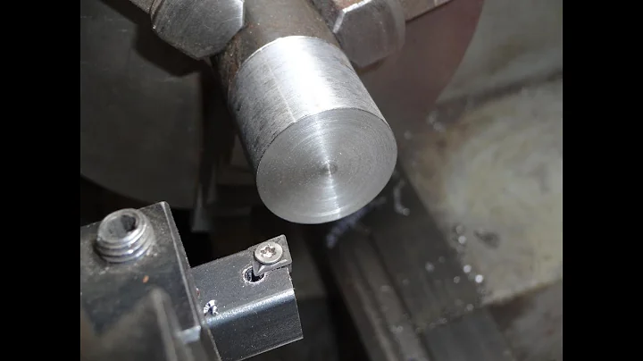 Homemade Lathe carbide insert tool.