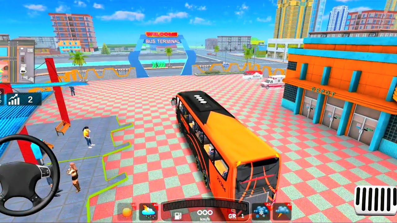 Indian bus driving in city on traffic || thar and jcb truck 