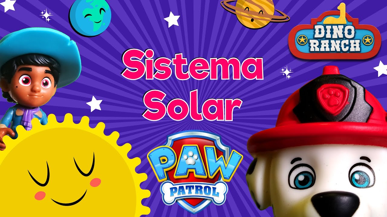 Aprende los Colores con Video Educativo para Niños! Compilación de Juguetes  de Paw Patrol 