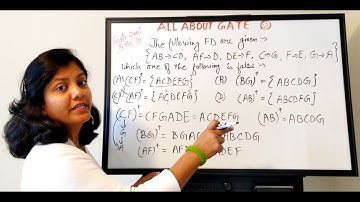 Closure of Attribute| DBMS Session 7| Most Important Topic For GATE 2020