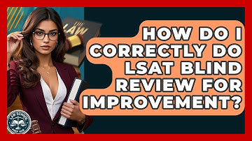 How Do I Correctly Do LSAT Blind Review For Improvement? - Law School Prep Hub