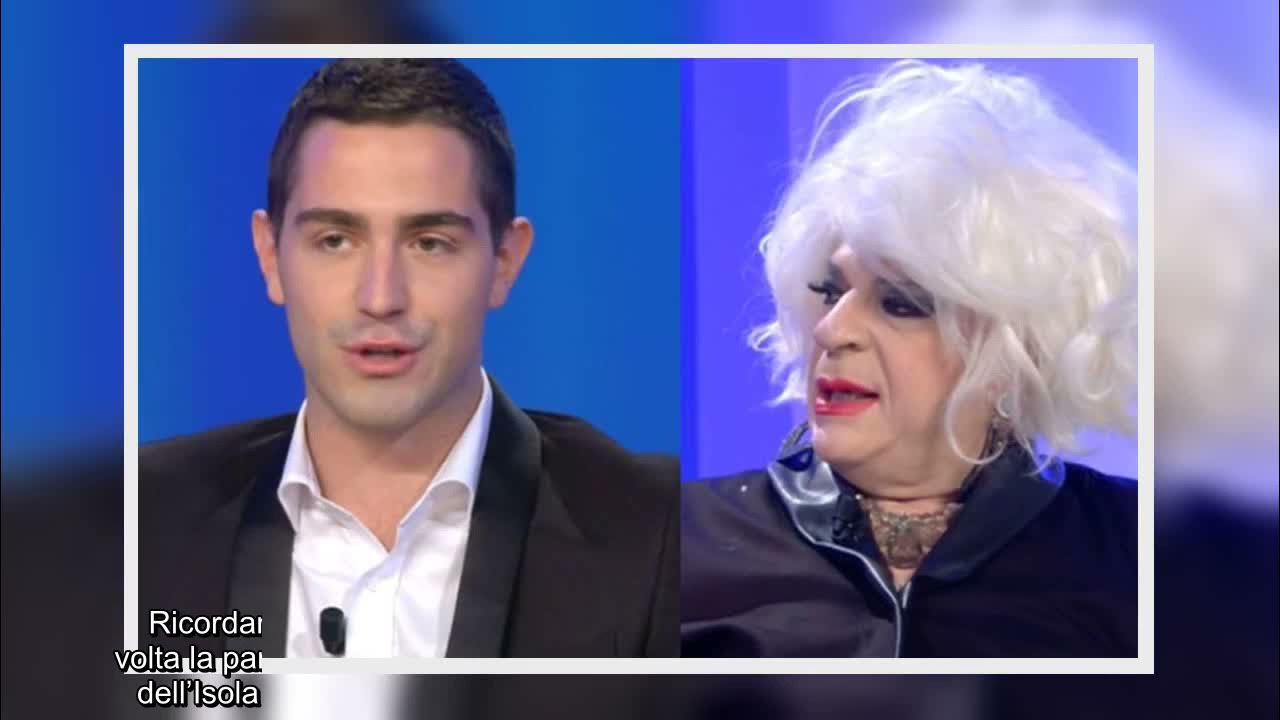 Zorzi e Platinette: la resa dei conti al Maurizio Costanzo Show - YouTube