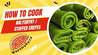 How to cook frozen Nalysnyky / Spinach Crepes with Cream Cheese?
