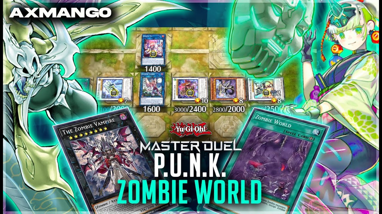 P.U.N.K. Zombie World (March 2023) Deck Profile YuGiOh! Master