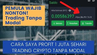 Profit 1Juta Sehari | Belajar Trading Crypto Tanpa Modal Pemula Wajib Nonton! Trading di Tokocrypto