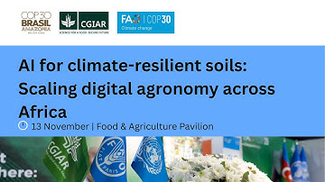 AI for climate-resilient soils:Scaling digital agronomy across Africa