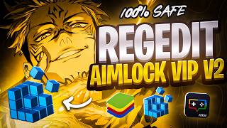 REGEDIT GRATIS COM AIMLOCK VIP V2 ATUALIZADO 😱 A MELHOR REGEDIT PARA TODOS EMULADORES 🔥 100% SAFE