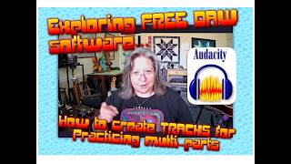 How to get started with Audacity, a FREE music software/entry level DAW, to record multi-track music screenshot 2