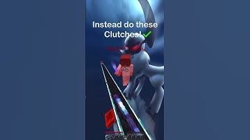 How to correctly Block Clutch in Minecraft