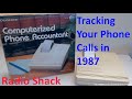 Radio Shack Computerized Phone Accountant (1987)