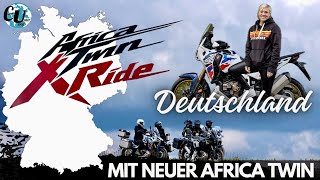 Deutschland mit NEUEM MOTORRAD | Der Africa Twin XRide | kompletter Film