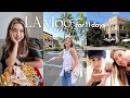 【LA Vlog】11日間ロサンゼルスの旅🇺🇸🌴カフェ/エステ/コリアタウン/アフタヌーンティー