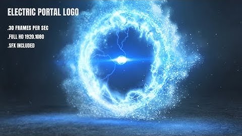 Electric Portal Logo Videohive FREE After Effects Template | Copied content Templates