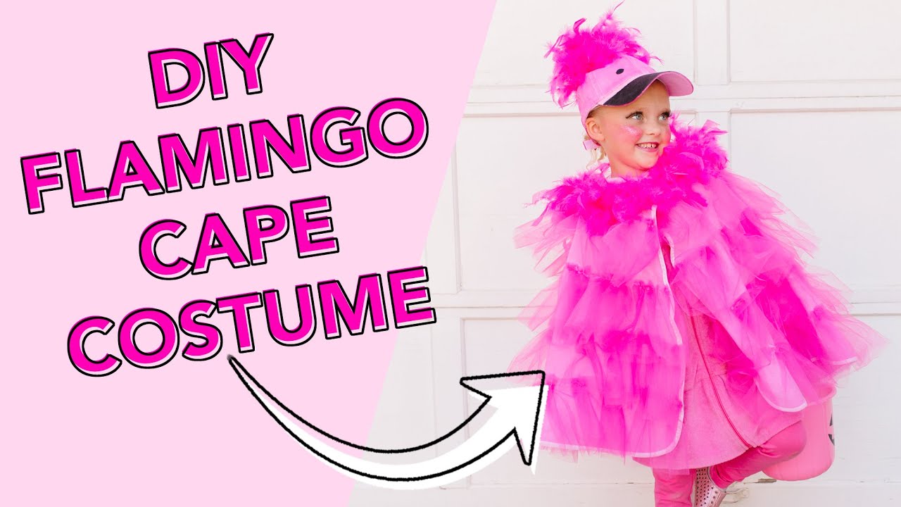 DIY Lawn Flamingo Costume + Cactus Baby Costume - Studio DIY