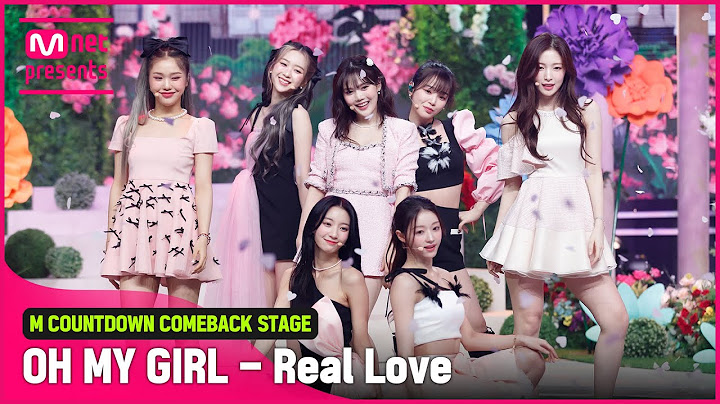 '최초 공개' 인간 향수 '오마이걸'의 'Real Love' 무대