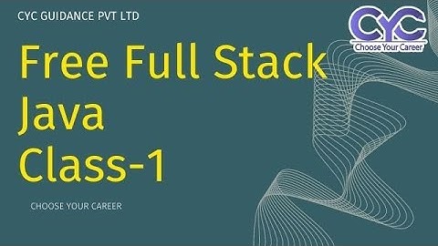 full stack java developer course in hyderabad|Vanya Raj|CYC Guidance Pvt lTD