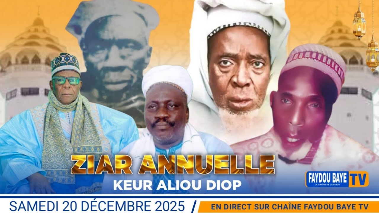 (50éme Édition ) Ziar Annuelle Serigne Daara fafa Ndiaye Keur Aliou Diop [ samedi 20 dec. 2025