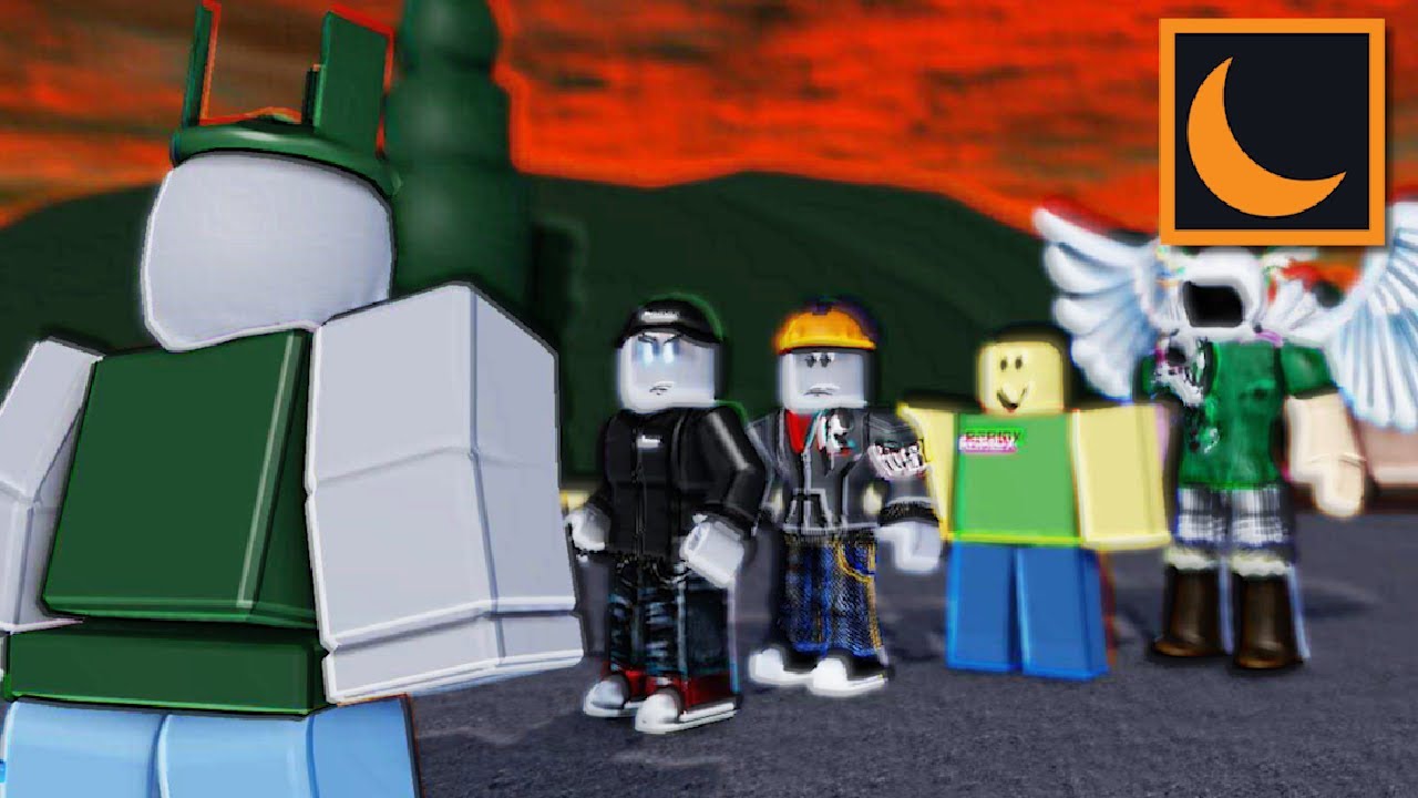 Roblox noobs meet roblox and builderman Magely - Illustrations ART street