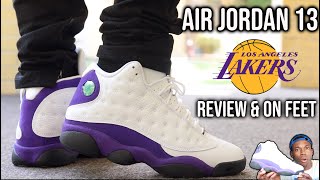 jordan 13 lakers outfit