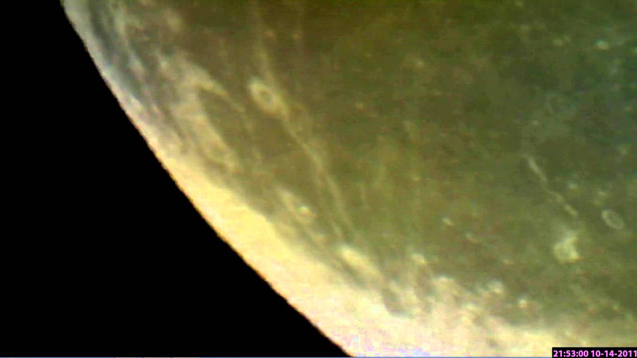 037 Moon Musings Two flying objects leave common spot on moon slow motion analysis YouTube