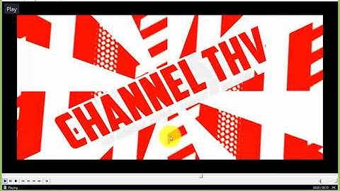 Cách làm video intro 3D cực đẹp MIỄN PHÍ