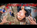 ESCAPING the SMILING WOMAN REAL LIFE HORROR in Abandoned House 😱 | Parkour POV