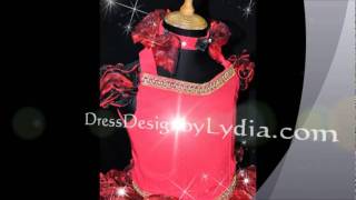 Outfit of Choice - Glitzy Little Girl Pageant Dress for Halloween and Christmas