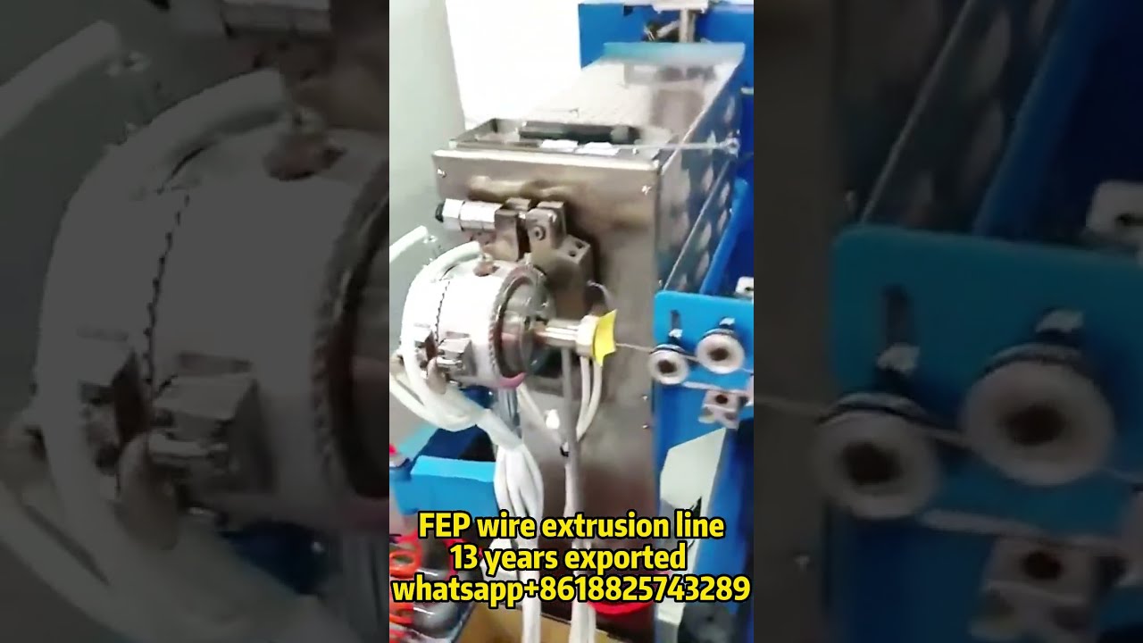 FEP wire extrusion line