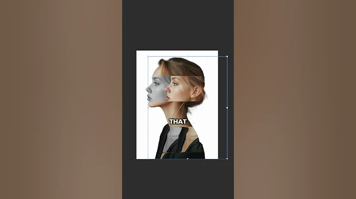 Photoshop Portrait Glitch #photoshop #adobe #tutorial