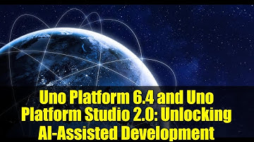 Uno Platform 6.4 and Uno Platform Studio 2.0: Unlocking AI-Assisted Development