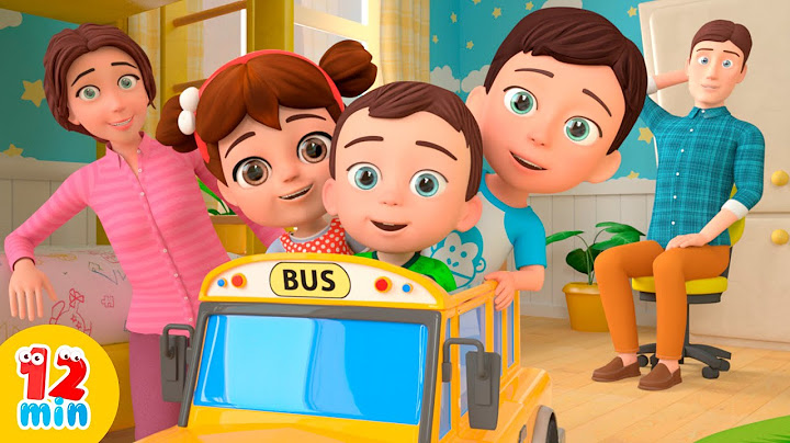 Wheels On The Bus Song | Sick Song +more Sing Along Nursery Rhymes & Kids Songs